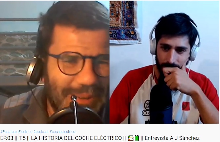 Imagen de la entrevista a AJ