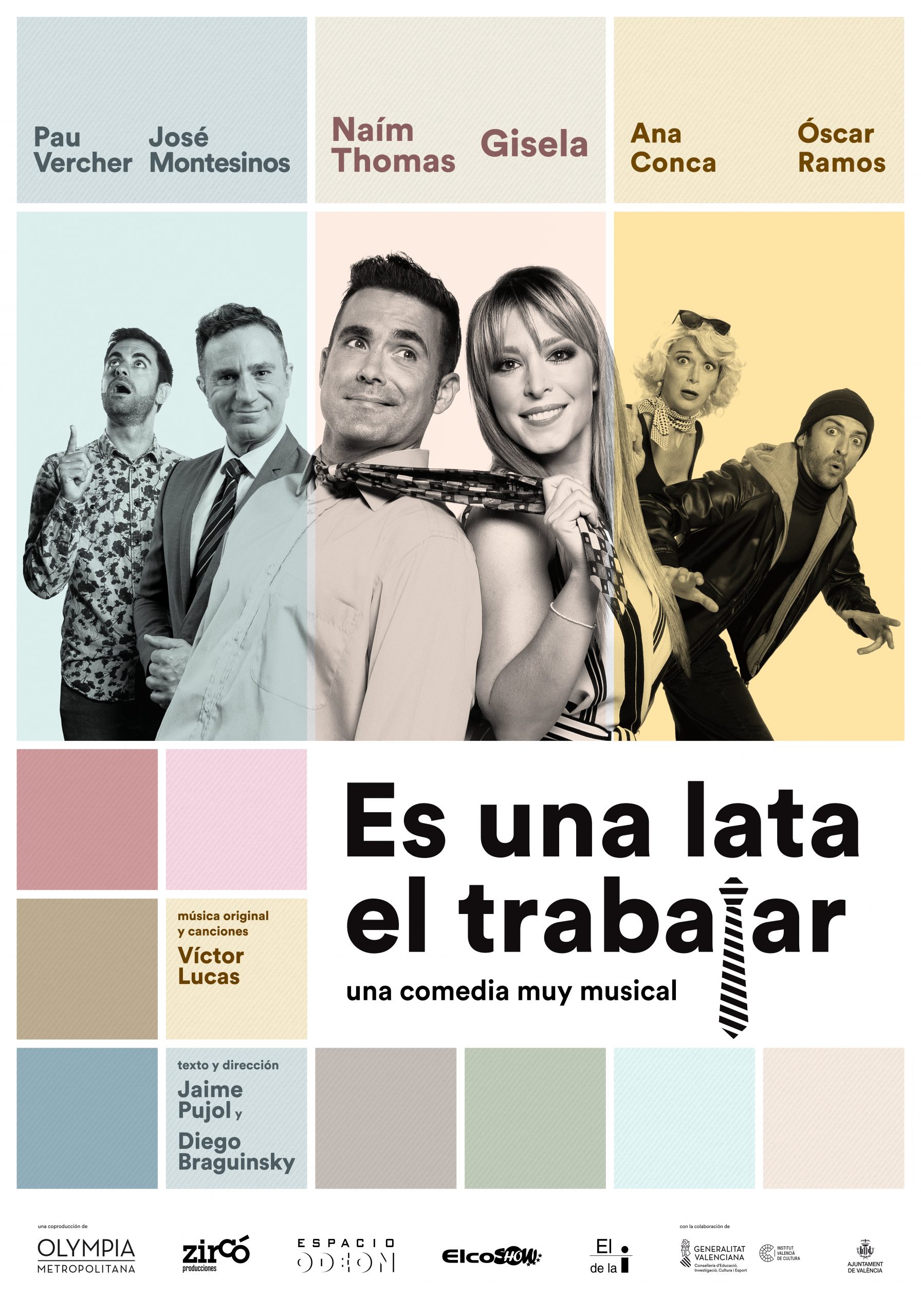 Cartel oficial 'Es una lata el trabajar'