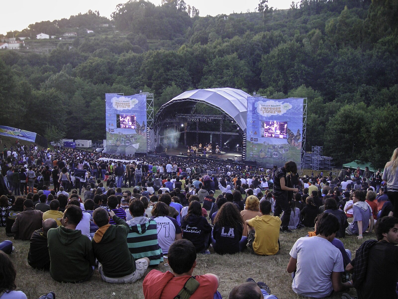 Festival Paredes de Coura en 2008, Bene Riobó.